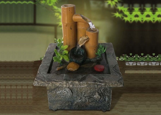 中国 7インチの米国式のタケ屋内滝の噴水 サプライヤー