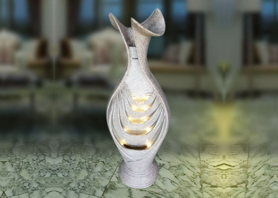中国 つけられた植木鉢のPolyresinの裏庭水噴水 サプライヤー