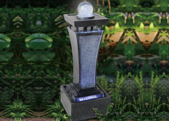 中国 ヨーロッパの居間のコラムの鋳造物の石水噴水 サプライヤー