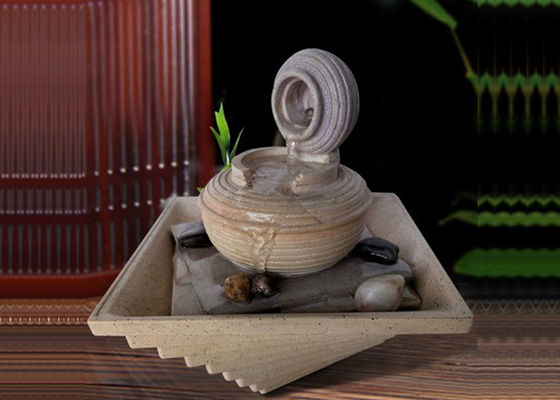 中国 卓上の装飾の屋内従来のPolyresinの滝の装飾 サプライヤー
