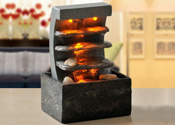 中国 4つのステップ7&quot; Polyresinの屋内屋外の噴水 サプライヤー