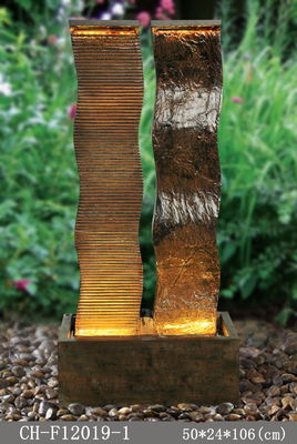 Ornamental 2のコラムの鋳造物の石水噴水 サプライヤー