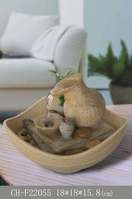 6インチのPolyresinの屋内滝の噴水 サプライヤー