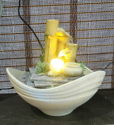 7インチの電気タケ屋内滝の噴水 サプライヤー