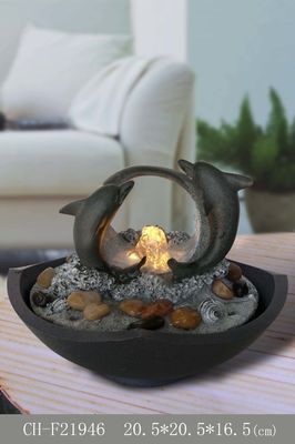 イルカの居間の屋内滝の噴水 サプライヤー