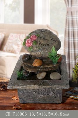 6インチの小さいRockeryによっては屋内屋外の噴水が開花します サプライヤー