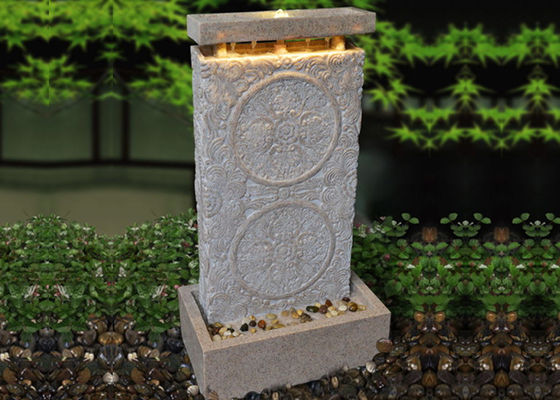 導かれたライトが付いている手作りされた屋外水噴水 サプライヤー