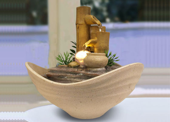 7インチの電気タケ屋内滝の噴水 サプライヤー
