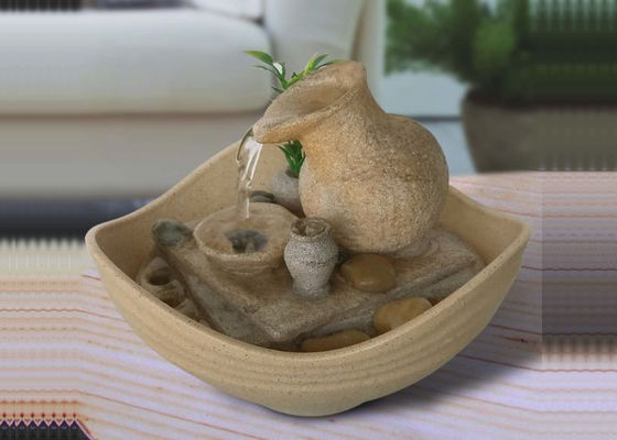 6インチのPolyresinの屋内滝の噴水 サプライヤー