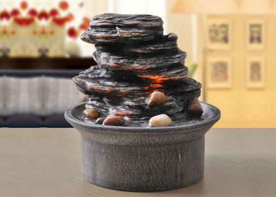 6インチのPolyresin Rockworkの屋内屋外の噴水 サプライヤー