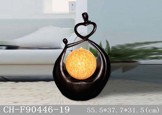 ガラス繊維は球をつけることを用いる軽い屋内水噴水を導いた サプライヤー